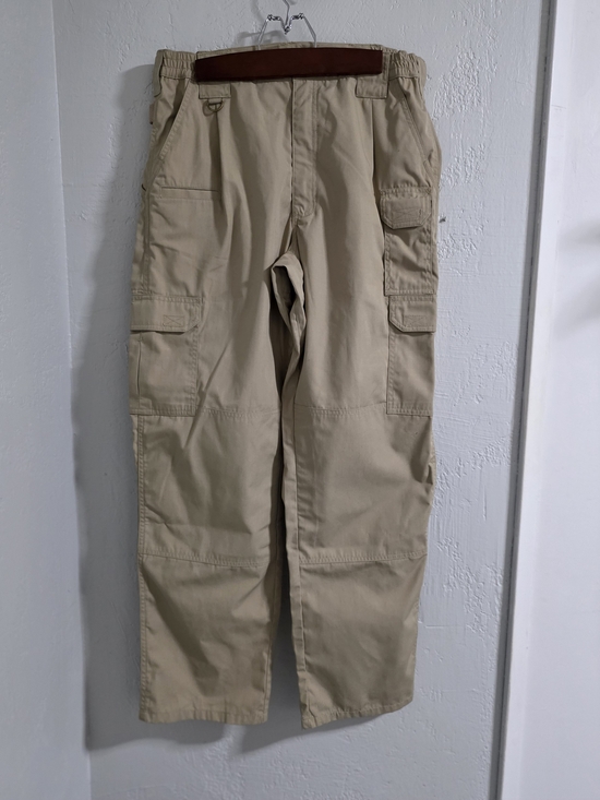5.11 Tactical Other - 5.11 Tactical Men's Cargo Pants - Tan Size 34x32 Heavy Duty Workwear